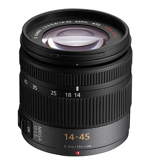 Panasonic Lumix G Vario 14-45mm f/3.5-5.6 ASPH MEGA O.I.S (H-FS014045)